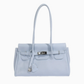 Jelly Firkin Blue Grey Shoulder Bag