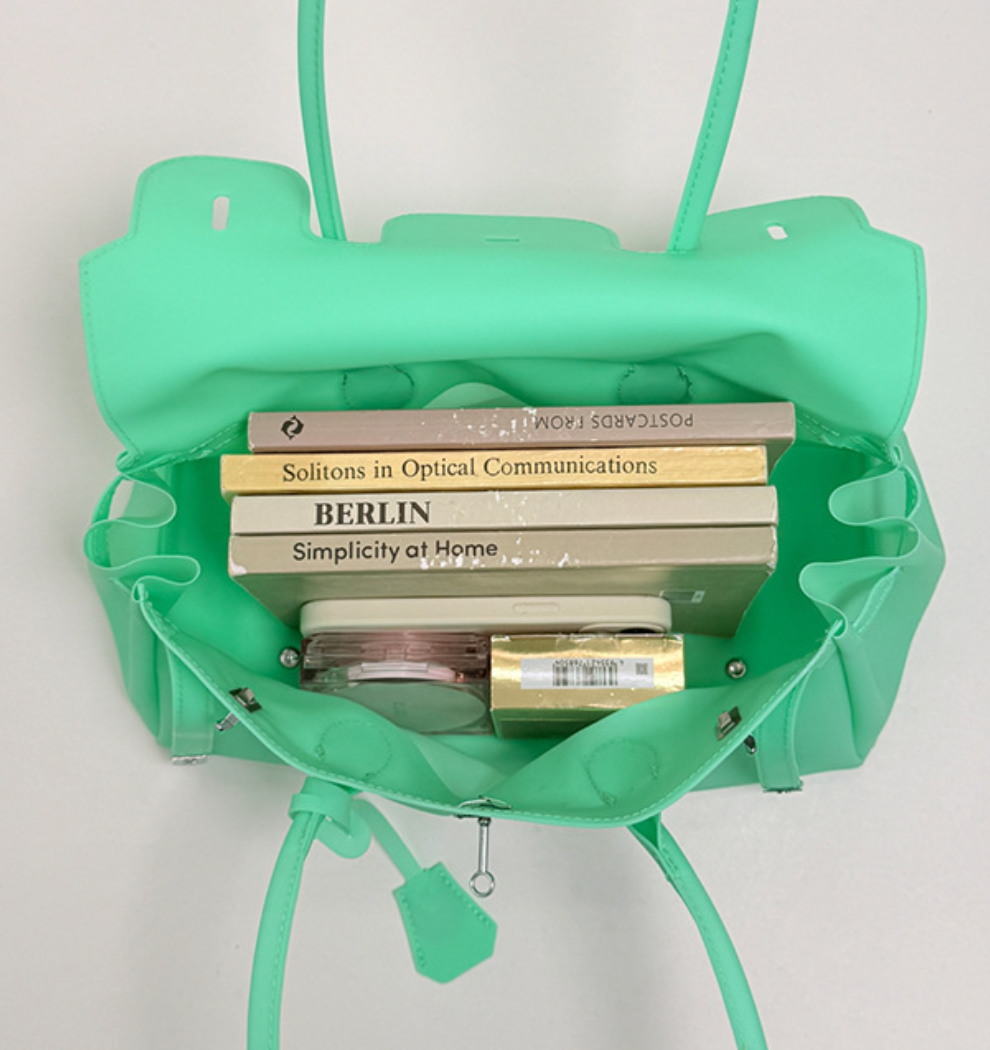 Jelly Firkin Teal Shoulder Bag