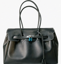 Jelly Firkin Black Tote Bag