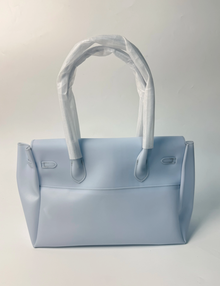 Jelly Firkin Blue Grey Tote Bag