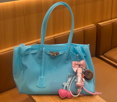 Jelly Firkin Blue Tote Bag