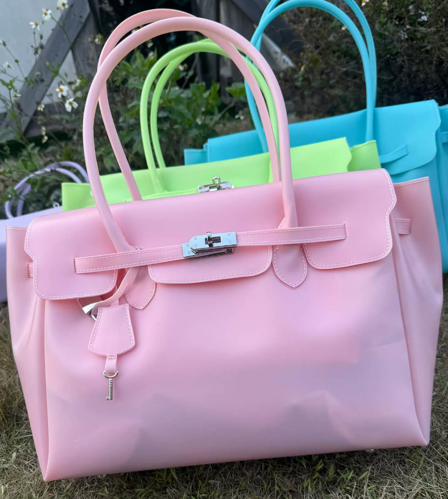 Jelly Firkin Pink Tote Bag