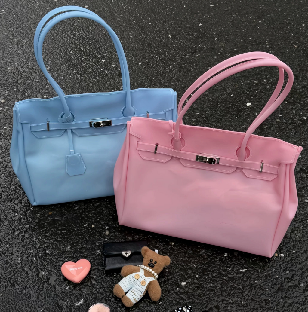 Jelly Firkin Pink Tote Bag