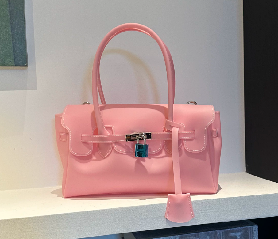 Jelly Firkin Small Pink Shoulder Bag