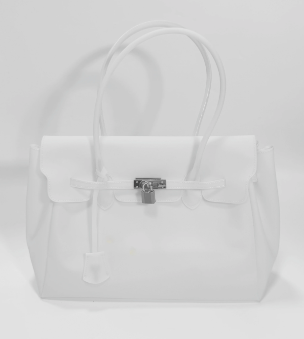 Jelly Firkin White Tote Bag
