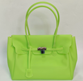 Jelly Firkin Lemon Green Tote Bag