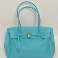 Jelly Firkin Blue Tote Bag