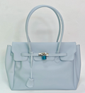 Jelly Firkin Blue Grey Tote Bag