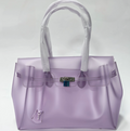 Jelly Firkin Lavender Tote Bag – TPU Transparent Finish