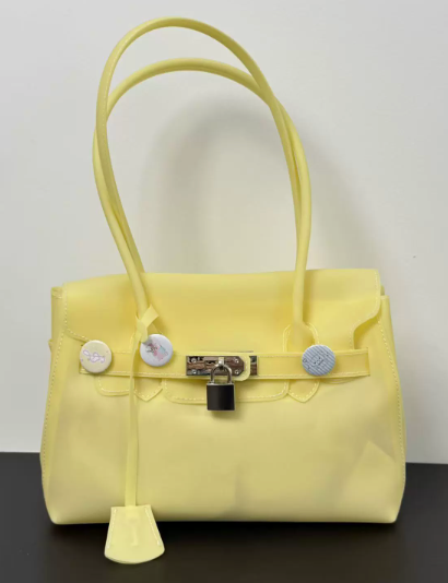 Jelly Firkin Small Teal Shoulder Bag